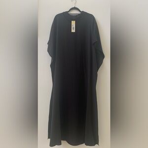SZ 4 MIKAEL AGHAL Black Maxi Tent Dress